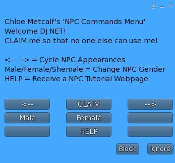 NPC Interactions